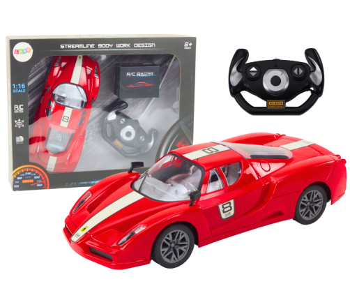 Remote Control Sports Car 1:16 R/C Red