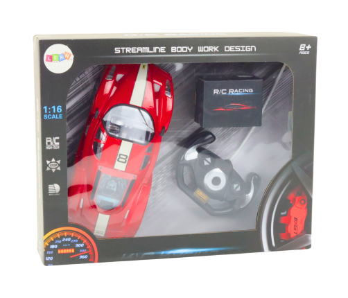 Remote Control Sports Car 1:16 R/C Red