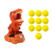 Dinosaur Shooting Game Arcade Ball Gun Set