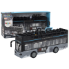 City Bus Double-Decker 1:16 Drive Lights Sounds Black