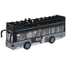 City Bus Double-Decker 1:16 Drive Lights Sounds Black