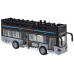 City Bus Double-Decker 1:16 Drive Lights Sounds Black