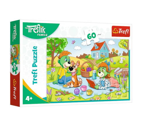 Puzzle 60pcs. Adventures of the Treflik Family Trefl 17394