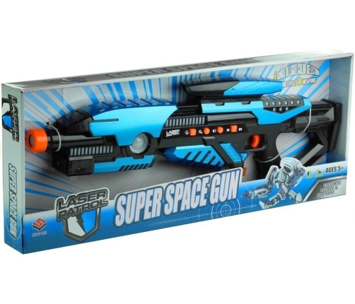 Super Space Gun Laser Patrol Pistol