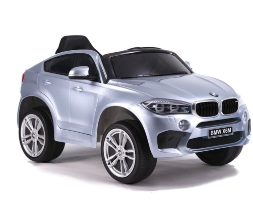 Детский электромобиль BMW X6 Silver Painting