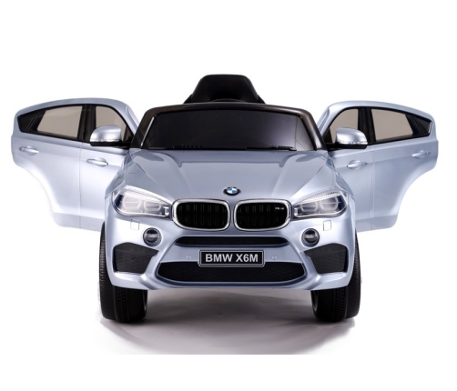 Детский электромобиль BMW X6 Silver Painting