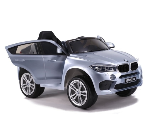 Детский электромобиль BMW X6 Silver Painting