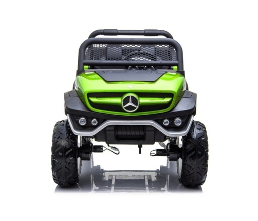 Bērnu elektroauto Mercedes Unimog Green