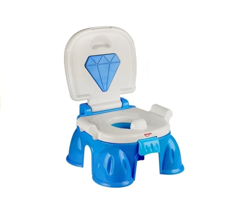 Blue Potty Toilet For Kids