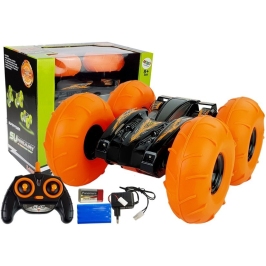 Remote-controlled bouncing car Black