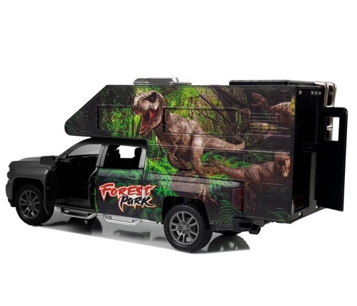 Camper with Dinosaurs 1:32 Black