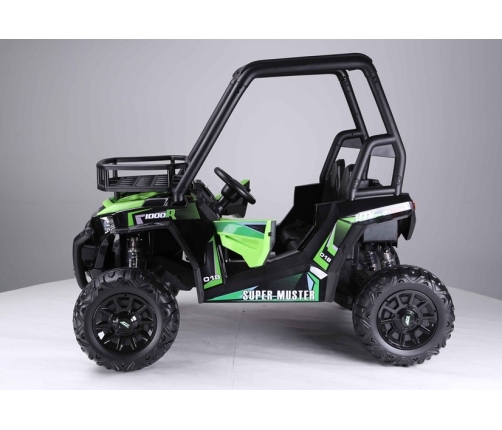 Двухместный детский электромобиль Багги Jeep JS360-1 Green