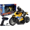 Sports Motorcycle 2.4G Remote Controlled Racer Range 35m Yellow