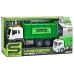 Green 1:16 Segregation Rubbish Truck with Friction Drive Sound effects