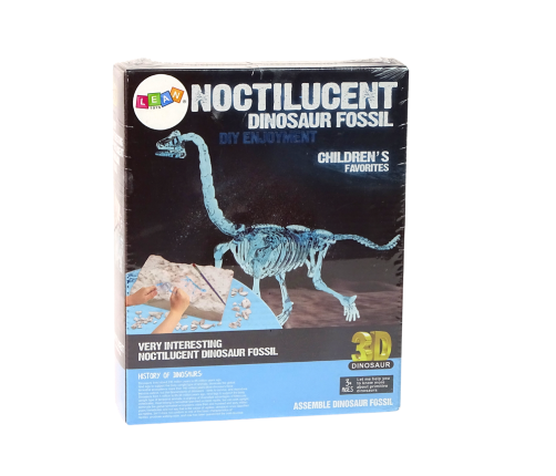 Archaeology Excavation Kit Dinosaur Skeleton 3D Brachiosaurus Hologram