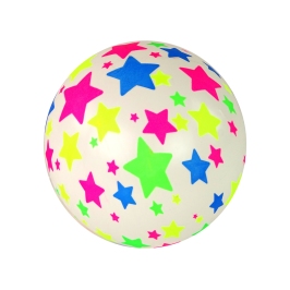 Rubber Ball 22 cm White