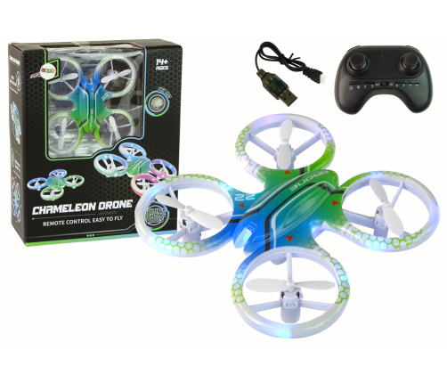 Remote Controlled Drone Colorful Lights