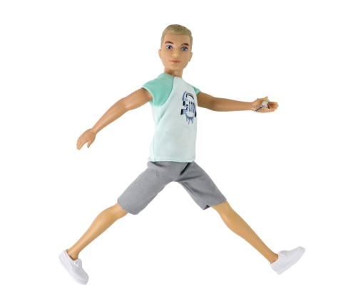 Children's Doll Boy T-shirt Blonde Hair