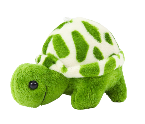 Plush Turtle 10 cm Green Mascot Keychain