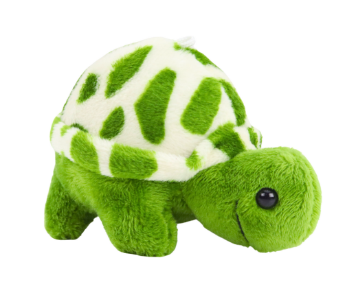 Plush Turtle 10 cm Green Mascot Keychain