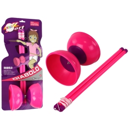 Jojo Juggling Diabolo Arcade Game Pink 13.5x11.5 cm