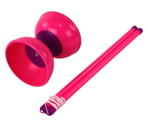 Jojo Juggling Diabolo Arcade Game Pink 13.5x11.5 cm