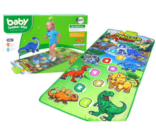 Educational Interactive Dance Mat Dinosaurs Sounds