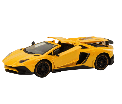 RC Sports Car 1:12 Openable Door Yellow