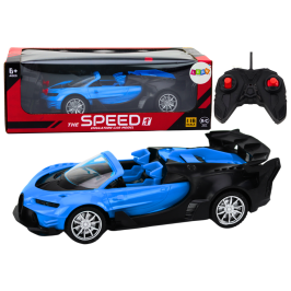 Toy Car Remote Controlled Sports Car RC 1:18 Blue