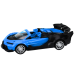 Radiovadāmā mašīna ar pulti Sports Car 1:18 Blue