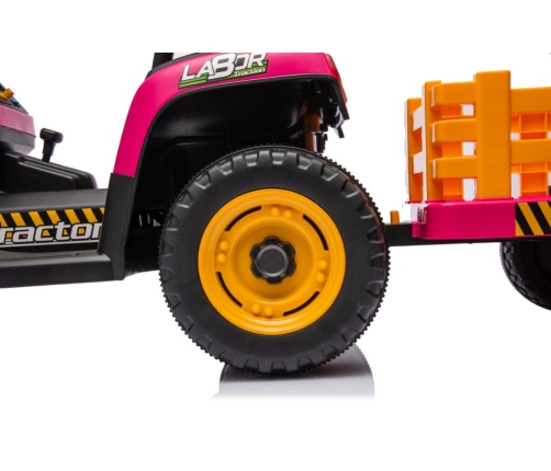 Elektriskais traktors bērniem BBH-030 Pink