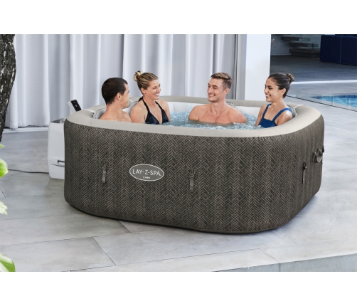 Inflatable Spa 180 x 180 x 71 cm Bestway 60167 4\6 Persons