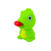 Rubber Dinosaur With Retractable Tongue Green 8CM