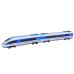 Remote Controlled Train RC Lights White 65 Cm