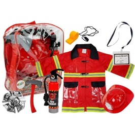 Firefighter Outfit Bal Fire Extinguisher Helmet Accessories