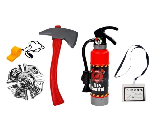 Firefighter Outfit Bal Fire Extinguisher Helmet Accessories