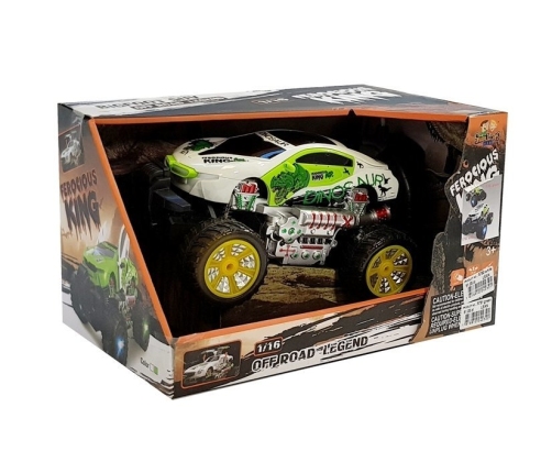 Remote Controlled Car 1:16 R/C Off-road Car White