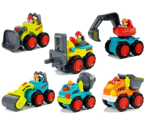 Construction Toy For A Toddler Concrete Mixer Excavator