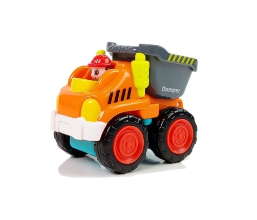 Construction Toy For A Toddler Concrete Mixer Excavator