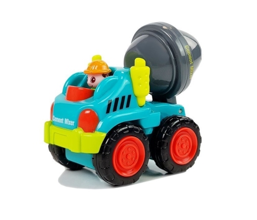 Construction Toy For A Toddler Concrete Mixer Excavator