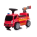 Fire Brigade Riding Vehicle Ladder Soap Bubbles Sounds Roosters