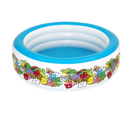 Inflatable Round Pool 196 cm x 53 cm Bestway 51122