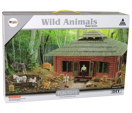 DIY Farm Kit Shed Animals Tiger Deer