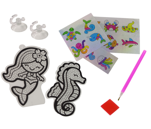 Diamond Embroidery Creative Sticker Set Marine Animals