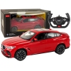 Car R/C Bmw X6 M 1:14 Rastar Red