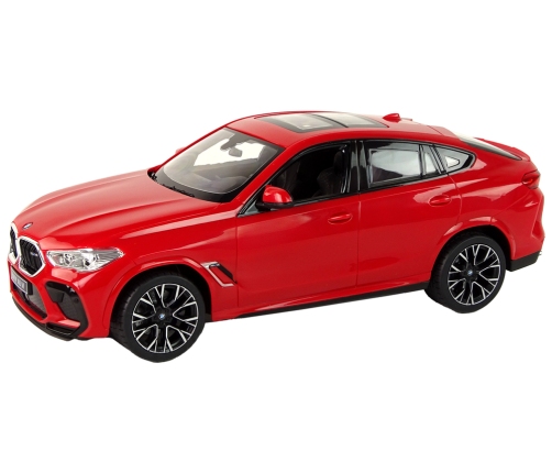 Car R/C Bmw X6 M 1:14 Rastar Red