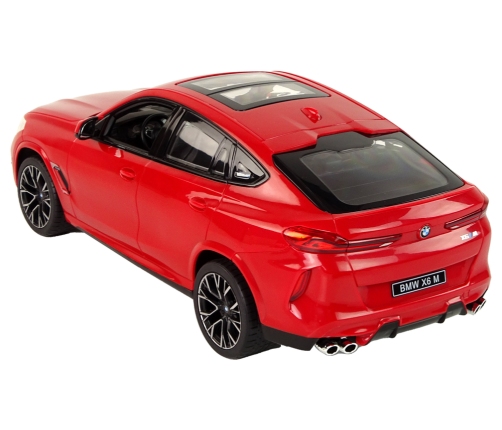 Car R/C Bmw X6 M 1:14 Rastar Red