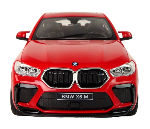 Car R/C Bmw X6 M 1:14 Rastar Red