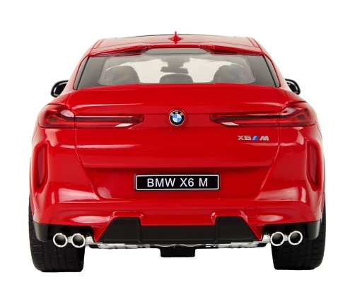 Car R/C Bmw X6 M 1:14 Rastar Red