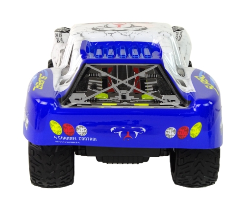 Remote Control Car RC Truck Monster 1:12 White